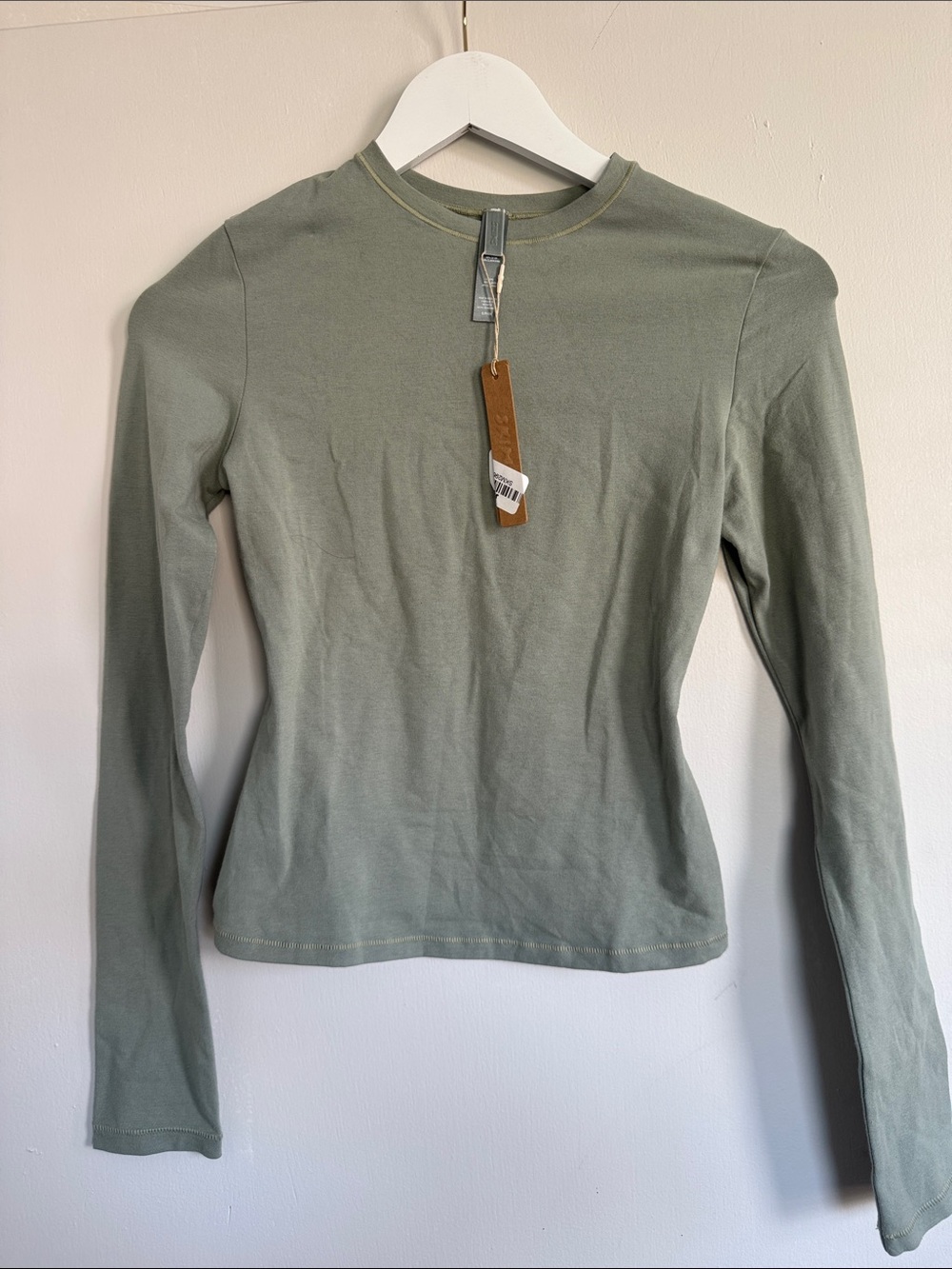 Skims cotton Long-Sleeve top